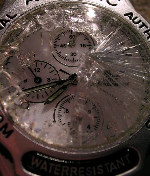 an-old-shattered-watch